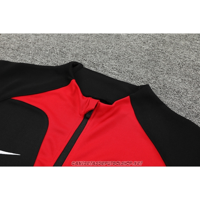 Chaqueta del Corea del Sur 22-23 Negro y Rojo